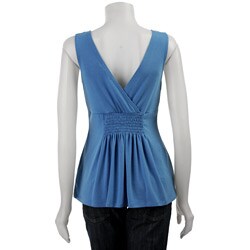 Jonathan Martin Women's Double V-neck Tank Shirt