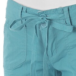 Ci Sono by Adi Junior's Low-rise Cotton Cargo Shorts