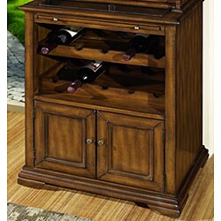 Hand-painted Whiskey-Brown Wine Accent Chest 