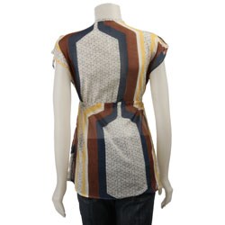Renee C. Women's Kimono-sleeve Empire Waist Tunic