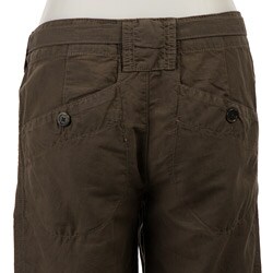 James Perse Women's Linen Blend Tie-front Pants