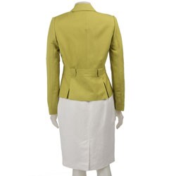 Calvin Klein Women's Linen Skirt Suit