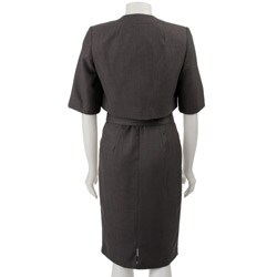 Calvin Klein Women's Belted 2-piece Dress