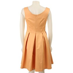 Calvin Klein Women's Sleeveless Cotton Sateen Sundress