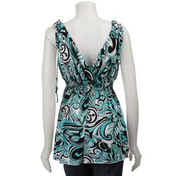 Simply Irresistible Women's Paisley-print Tank Top
