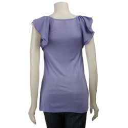FINAL SALE Kische Women's Pleated Chiffon Top