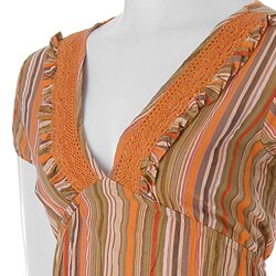 Cute Options Junior's Crochet Trim Dress