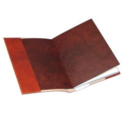 Fair Trade Cutwork Mirror Journal (India)