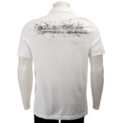 Calvin Klein Men's Short-sleeve White Polo Shirt