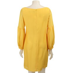 FINAL SALE Ellen Tracy Women's Lantern-sleeve Smock Dress