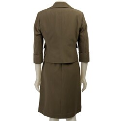 Larry Levine Women's 3/4-sleeve Jacket and A-line Dress