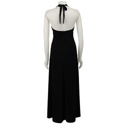 Essentials by A.B.S Women's Halter Maxi Dress 