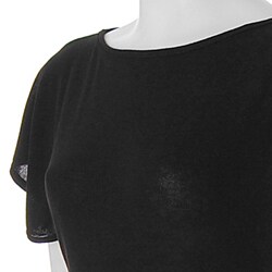 Finesse Junior's Scoop-neck Flutter-sleeve Tunic