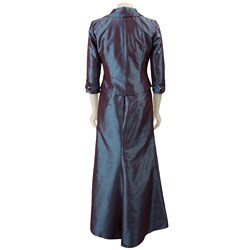 Cachet Women's Iridescent Taffeta Jacket Dress