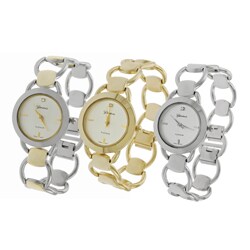 Geneva Platinum Women's Link Watch