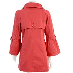 Coffee Shop Women's Fashion Trench Coat