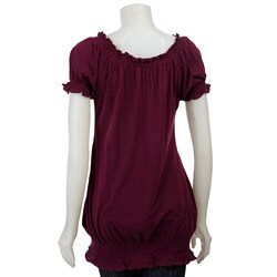Kensie Girl Junior's Deep Plum Tunic