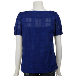Calvin Klein Women's Square-neck Trapeze Blouse