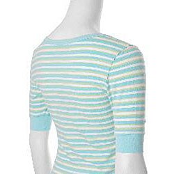 Everyday Brand Junior's Striped Henley Top