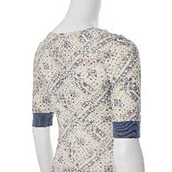 Everyday Brand Junior's Jewel Neck Knit Top