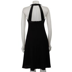 Jones New York Women's Beaded Crepe Dress