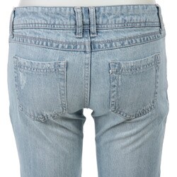 Celebrity Pink Junior's Distressed Denim Flared Jeans