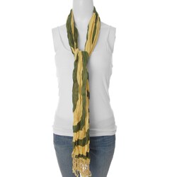 Adi Designs Women's Lightweight Stripe Print Scarf