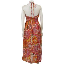 FINAL SALE Angie Multicolor Halter Dress
