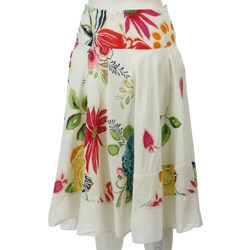 Tailor Vintage Women's Voile Print Skirt