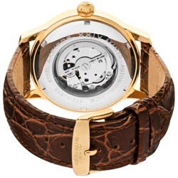 Akribos XXIV Men's Paros Automatic Multifunction Strap Watch