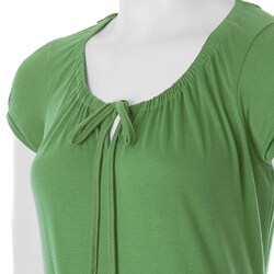 Self Esteem Junior's Crochet Back Top