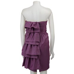BCBGeneration Women's Asymmetrical Tiered Dress