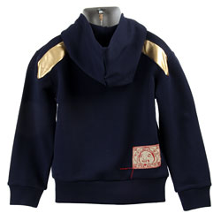 Evisu Boy's Zip-up Hoodie Sweatshirt
