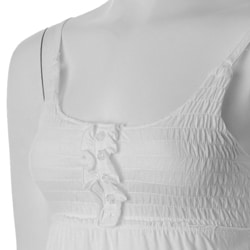 Energie Brand Junior's Smocked Babydoll Top