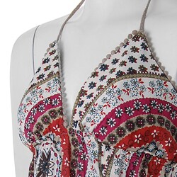 Self Esteem Junior's Empire Waist Halter Tunic