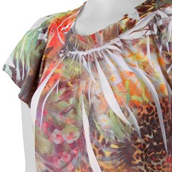 California Bloom Women's Floral Sublimation Top