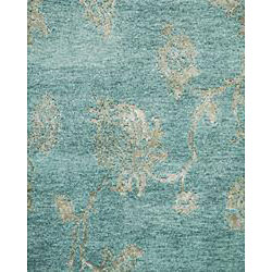 Hand-knotted Accra Wool Rug (5' x 8')