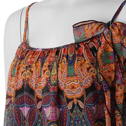 Belle du Jour Junior's Spaghetti Strap Banded Top
