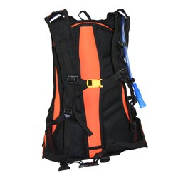 Jem 2-liter Premium Wide Open Fill Cap Orange Hydration Pack