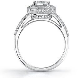 18k Gold 1 1/2ct TDW Diamond Engagement Ring (I,  I1)