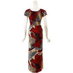 JFW Women's Artistic Peasant Maxi Dress