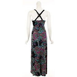 A-List Women's Paisley Maxi Dress