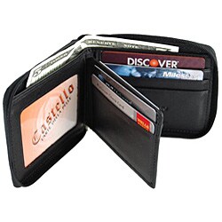 Romano Billfold Zip-around Wallet
