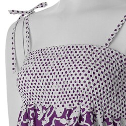 Shana Junior's Smocked Spaghetti Strap Dress