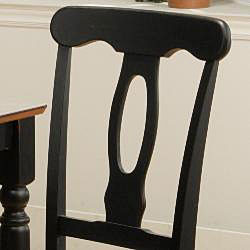 Monica 5-piece Black Dinette Set