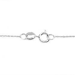 Sterling Silver 1/6ct TDW Diamond Ladybug Necklace (H-I, I1-I2)