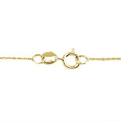 18k Gold over Silver 1/6ct TDW Diamond Ladybug Necklace (H-I, I1-I2)