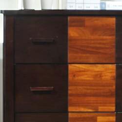 Acacia-Lynn 5-drawer Two-tone Storage Chest