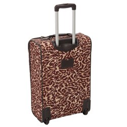 Nicole Miller Leopard 4-piece Luggage Set