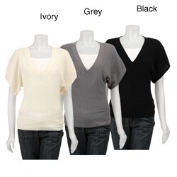 Jae Basilio Women's 'Sally' Batwing Cashmere Shirt